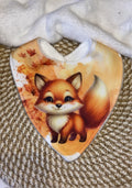 Bavoir bandana renard