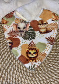 Bavoir bandana savane