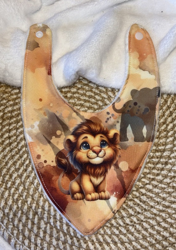 Bavoir Bandana Lion