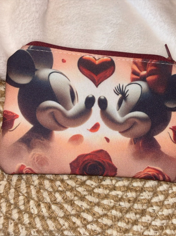 Porte monnaie Minnie et Mickey