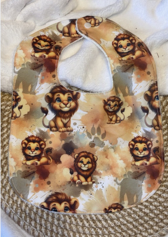 Bavoir Lion