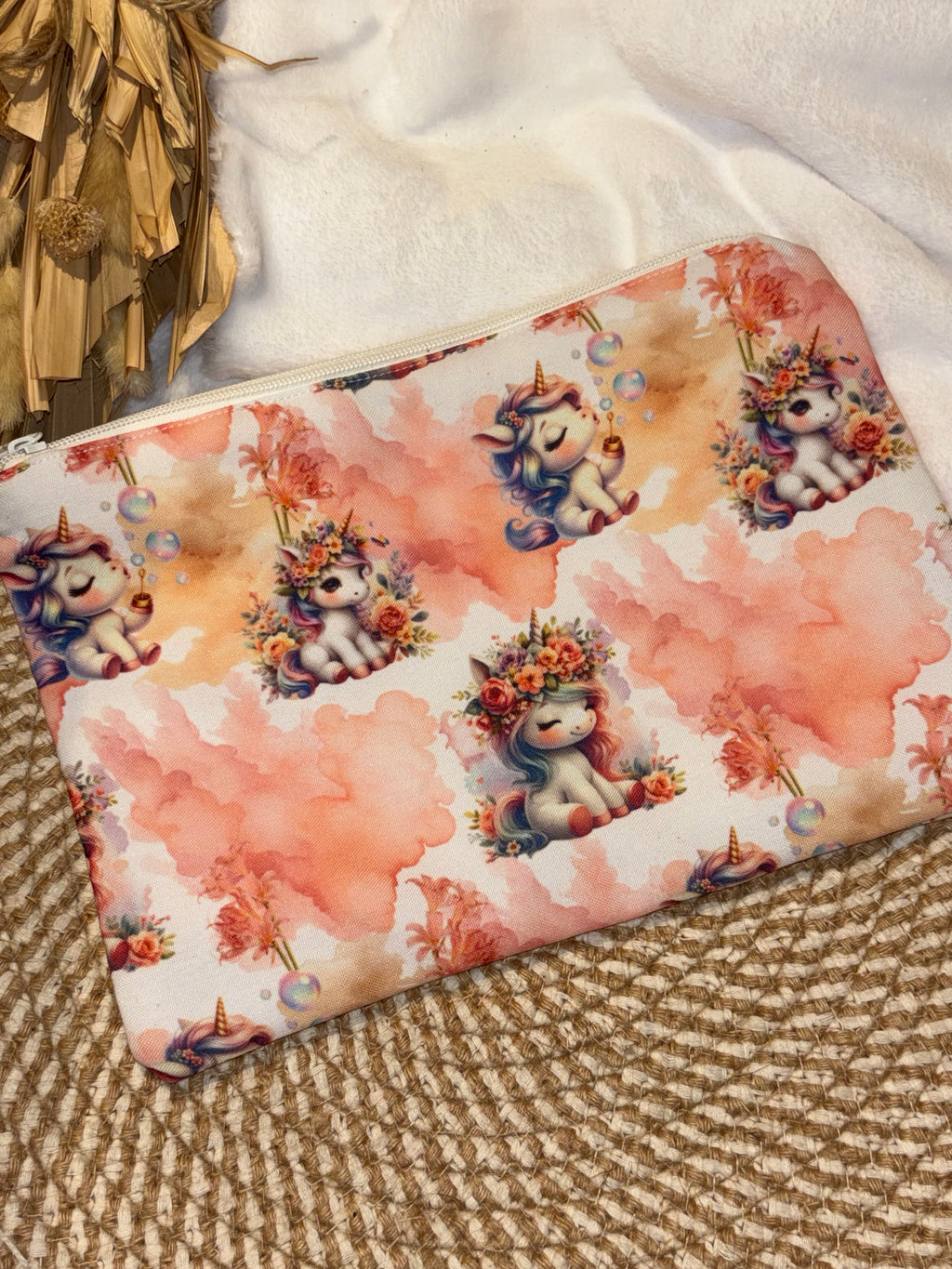 Pochette licorne