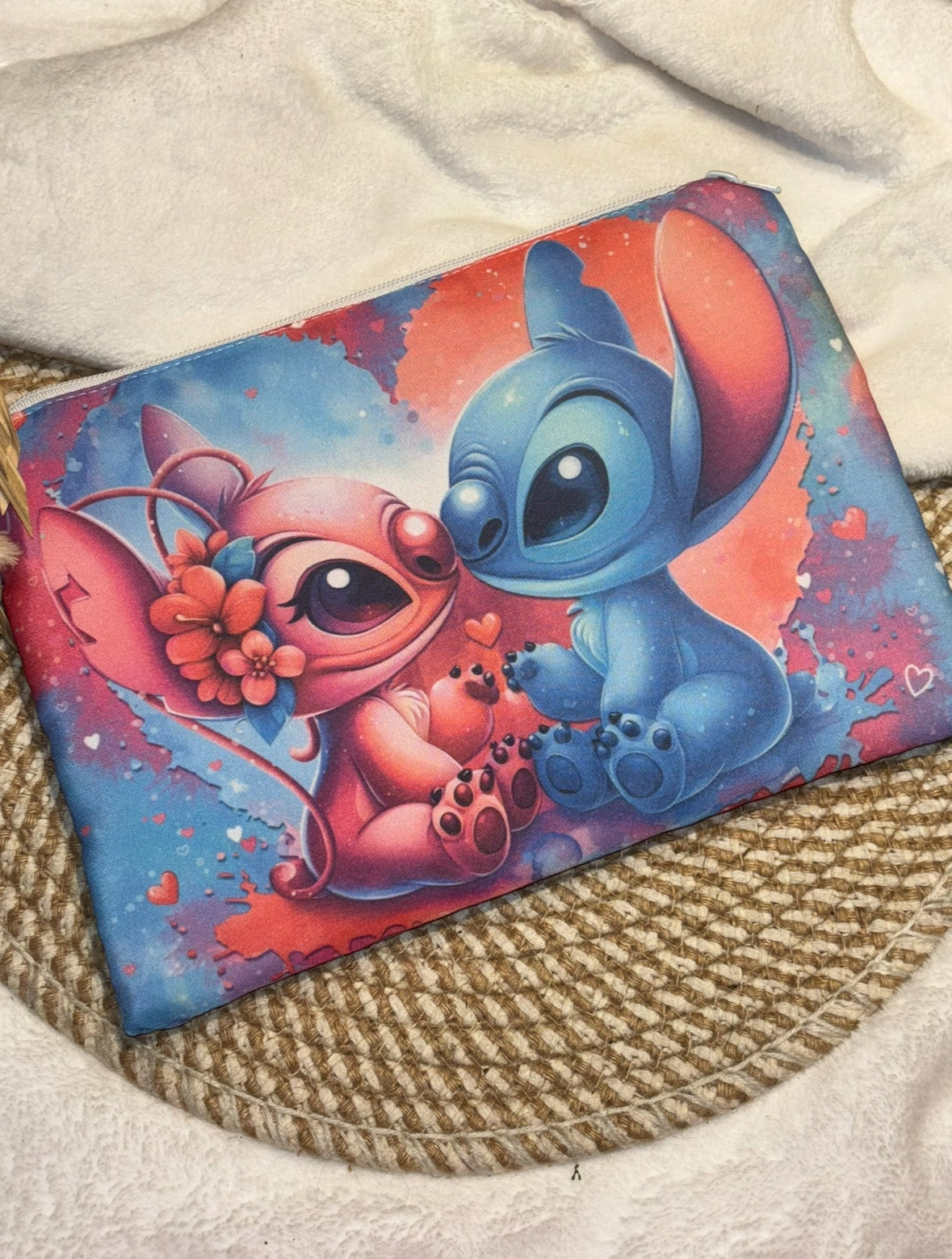 Pochette Stitch et Angel