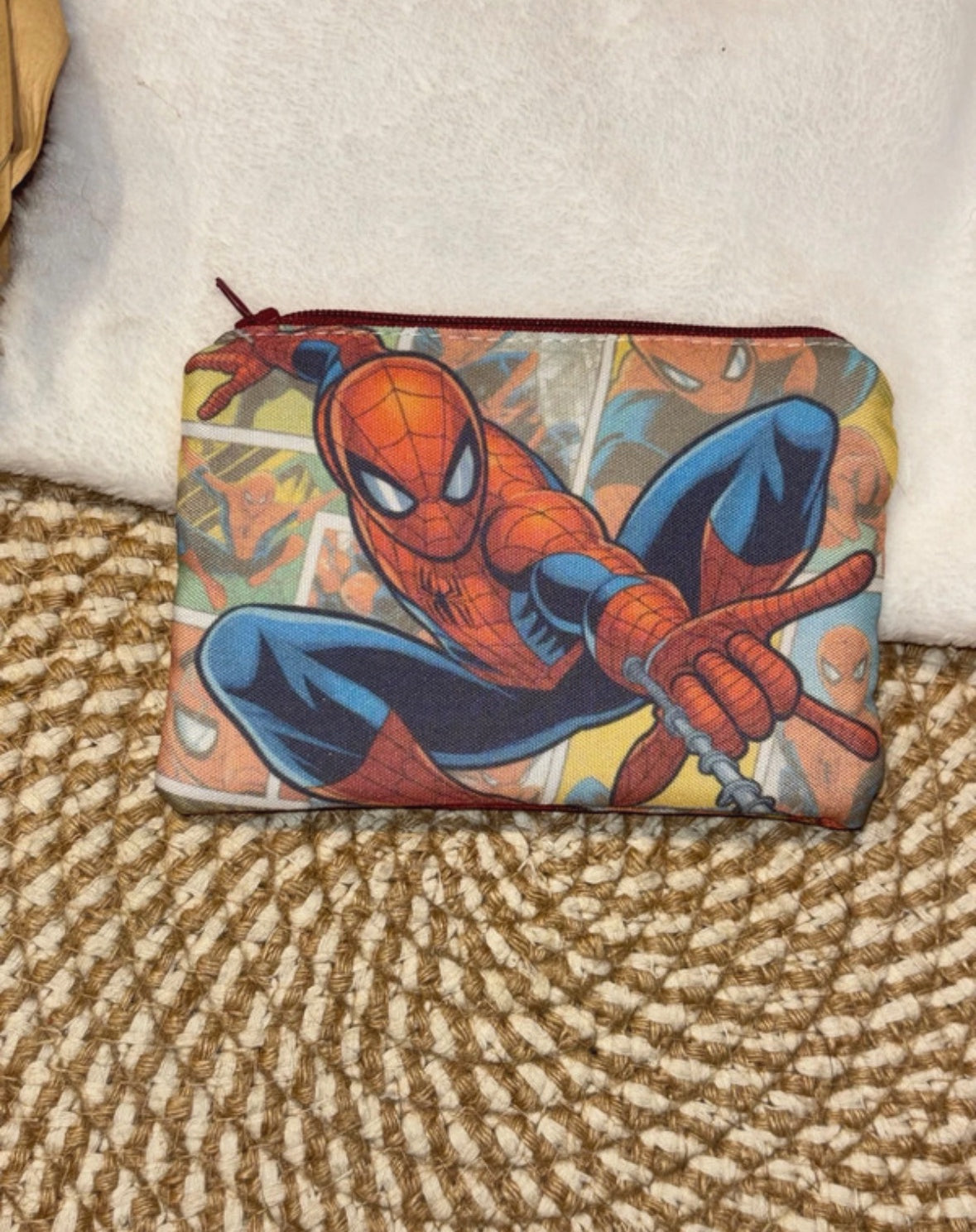 Porte monnaie spiderman
