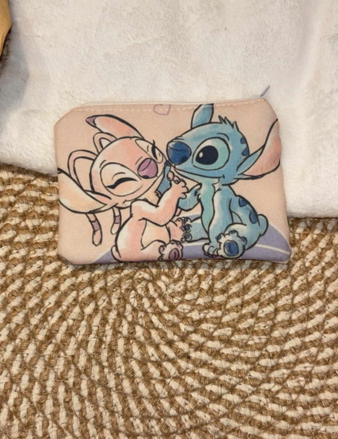 Porte monnaie Stitch et Angel