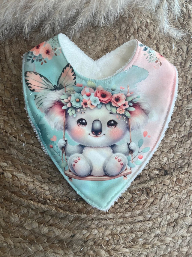 Bavoir bandana Koala