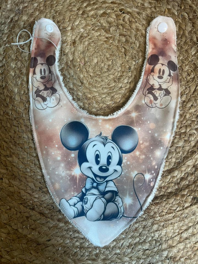 Bavoir bandana Mickey