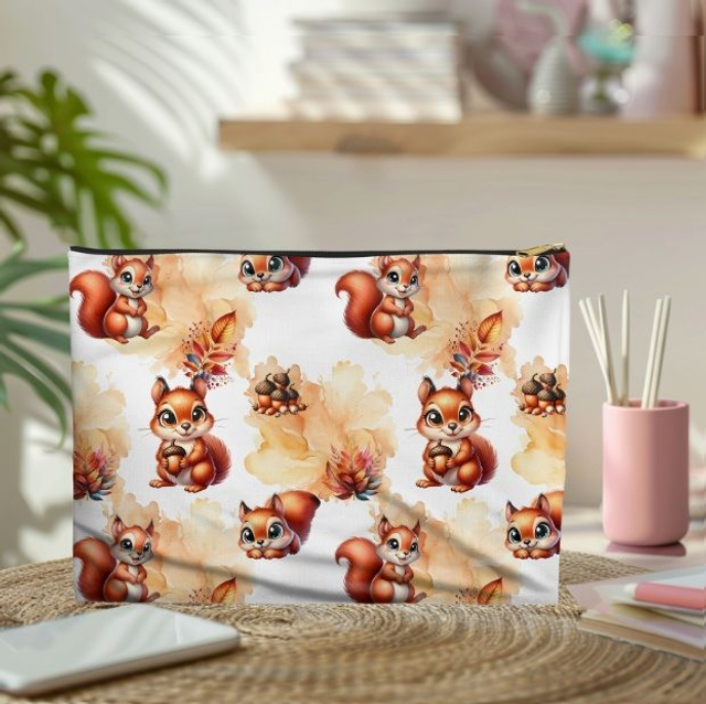 Pochette ecureuil
